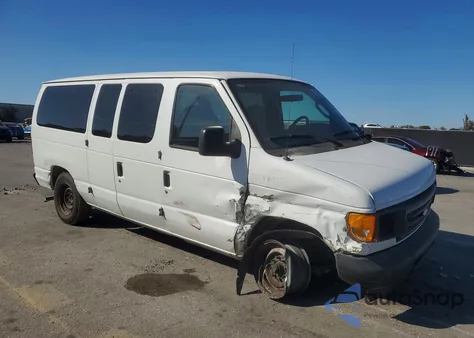 2007 Ford Econoline E150 Wagon z USA, uszkodzony, nr VIN 1FMNE11W27DB30926